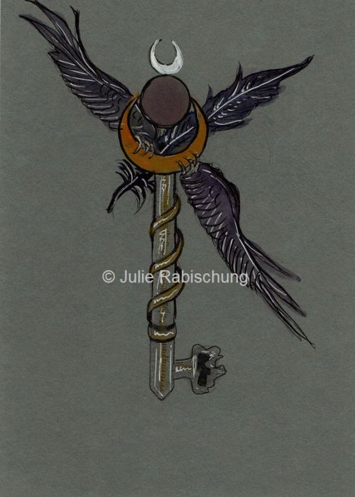 Ravens key by Julie Rabischung